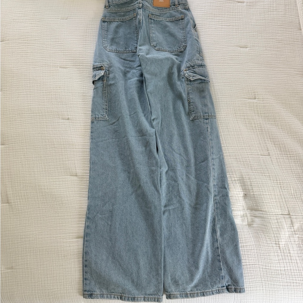 Zara High Rise Wide Leg - Picture 7 of 8